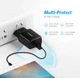 Швидкий зарядний пристрій Ugreen USB універсальний 10.5W Black «ED011» - зображення 13