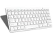 Бездротова Bluetooth клавіатура Wireless Keyboard X5 3710, Біла - изображение 1