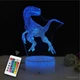 Нічник дитячий настільний Динозавр LED світильник декоративний (light7rc) - зображення 7