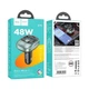 Автомобильный FM модулятор трансмиттер Hoco E76 2USB/Type-C PD 45W с быстрой зарядкой - изображение 6
