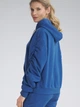 Bluza damska z kapturem kangurka Figl M801 XL Niebieska (5902194407151) - obraz 7