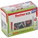 Дюбель з шурупом DuoPower 6x30 S LD універсальний високотехнологічний Fischer 535459 ( 50шт/уп ) - зображення 2