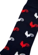 Шкарпетки чоловічі Garcon Francais Chaussettes16 теплі натуральні оригінальні брендові на подарунок 39-42 Tricolore coqs (3701195815123) - зображення 2