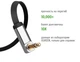Плоский AUX кабель аудио Ugreen AV119, 3.5 mm AUX 2M Black (10599) - изображение 2