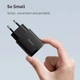 Сетевое зарядное устройство Baseus Dual Quick Charger Type c (PD)+ USB (QC3.0) 20w - изображение 8