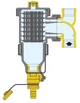 Дешламатор CALEFFI DIRTMAG 3/4" (545305) - изображение 3