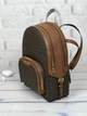 Рюкзак женский Michael Kors Jaycee Medium Logo Backpack коричневый (35S2G8TB2B) - изображение 2