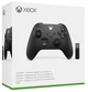 Геймпад бездротовий Microsoft Xbox Series Carbon Black + Бездротовий адаптер - зображення 1