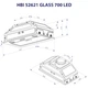 Витяжка Minola HBI 52621 WH GLASS 700 LED - изображение 10