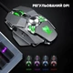 Миша T-Wolf V10 RGB USB Grey - зображення 6