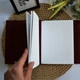 Фотоальбом из натуральной кожи, Книжный переплет, Альбом на 100 фотографий, Ручная работа, Бордо FILWOOD - изображение 2