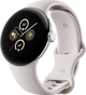 Смарт-годинник Google Pixel Watch 2 LTE Polished Silver / Porcelain (EU - Version) - изображение 1