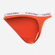 Majtki stringi damskie bawełniane Calvin Klein Underwear 0000D1617E S Pomarańczowe (8719855420681) - obraz 2