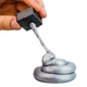 Умный магнитный пластилин Magnetic Putty СЕРЫЙ в металлическом боксе - изображение 3
