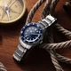 Годинник наручний CITIZEN NB6021-68L в кольорі синій/сріблястий. - зображення 1