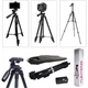 Штатив-тринога TriPod 3388/5776 универсальная 0.50-1.35м напольная 3-секционная Bluetooth пульт Чехол Черный - изображение 4