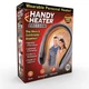 Портативний переносний обігрівач Handy Heater Сірий - зображення 10