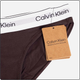 Трусики бікіні жіночі бавовняні Calvin Klein Underwear 000QF7047EBKC S Темно-коричневі (8719856453404) - зображення 4