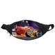 Поясная сумка бананка Тачки (GB-cars 05) молния Макквин Gear Bag черная - изображение 1