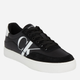 Sneakersy męskie skórzane Calvin Klein Jeans YM0YM00713 BEH 43 (10US) Czarne (8720108607964) - obraz 3