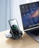 Бездротовий зарядний пристрій Mission X179 3 в 1 для iPhone, Apple Watch, AirPods чорна - зображення 4