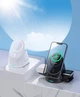 Бездротовий зарядний пристрій Mission X179 3 в 1 для iPhone, Apple Watch, AirPods чорна - зображення 12