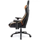 Кресло игровое Aula F1031 Gaming Chair Black/Orange (6948391286211) - изображение 4
