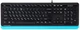 Клавіатура дротова A4Tech FK10 Ukr Blue USB - зображення 3