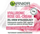 Krem-żel do twarzy wygładzający Garnier Hyaluronic Rose Gel- 50 ml (3600542402996) - obraz 1