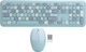 Комплект бездротовий VHG Mofii 666 Turquoise, клавіатура + миша - изображение 7