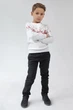 Різдвяний світшот для хлопчика Олені White 146 UKRS-6613Х UkrGlamour - изображение 3