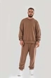 Світшот бежевого кольору owersize UKRS-9933 UkrGlamour - изображение 5