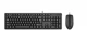 Комплект (клавіатура, мишка) A4-Tech KK-3330S USB Black - изображение 1