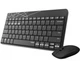 Комплект (клавіатура + мишка) Rapoo 8000M Wireless Black - изображение 4