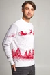 Чоловічий новорічний вязаний светр з Оленями XL UKRS-9942 UkrGlamour - изображение 3