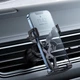 Автотримач Baseus Stable Gravitational Car Mount Lite (Air Outlet Version) (SUWX01) Чорний - зображення 2