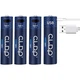 Акумулятор батарейка, що перезаряджається NiZn AAA 1.6V 500mWh Type-C USB CLDP 4 шт - зображення 2