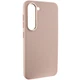 Протиударний шкіряний чохол Bonbon Leather Metal Style для Samsung Galaxy S23 Рожевий - зображення 2