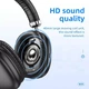Беспроводные наушники Hoco WЗ5 с микрофоном Bluetooth блютуз складные, Черные - изображение 8