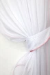 Кухонний комплект VR-Textil № 087к "Аннет" шторки з ламбрекеном білий з рожевим 170х170 см (52-0569) - зображення 3