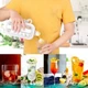 Форма для льда силиконовая Ice Cube Tray на 17 шариков White ТР - изображение 4