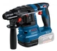 Акумуляторний перфоратор Bosch Professional GBH 185-LI, 2 акб GBA 18V 4.0 Ah з/п GAL 18V-40 (0611924020+1600A019S0) - зображення 2