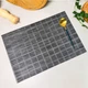 Моющаяся салфетка 45*30 см Чёрная клетка (12-А) - изображение 1
