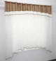 Гардина арка на кухню VR-Textil № 036к молочний із карамельним 270х170 см (52-0575) - зображення 2