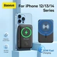 Повербанк с MagSafe Baseus Magnetic Mini Fast Charge Power Bank 10000mAh 20W Type-C PD3.0 черный (PPCX070001) - изображение 2