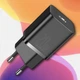 Сетевое зарядное устройство Baseus Quick Charger адаптер Type-C с быстрой зарядкой, 20W, Черный - изображение 1