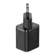 Сетевое зарядное устройство Baseus Quick Charger адаптер Type-C с быстрой зарядкой, 20W, Черный - изображение 3
