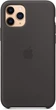 Чохол силіконовий протиударний Silicone Case Original для Apple Iphone 11 Pro (5.8) Midnight Black - зображення 1
