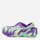Детские кроксы для девочки Crocs Classic Lined Marbled Clog K 207238-573 29 (C11) Фиолетовый/Желтый (191448777460) - изображение 4