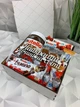 Сладкий подарочный бокс для девушки с конфетками набор в форме квадрата для жены, мамы, ребенка Nbox-96 - изображение 6